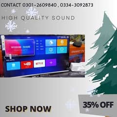 MEGA SALE OFFER LED TV 55” INCH SAMSUNG ANDROID 4k UHD BOX PACK 0