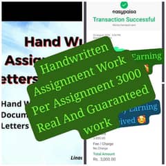 Handwritten Assignment Content Writing And Typing Work