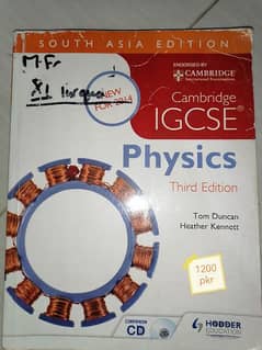 IGCSE O LEVEL PHYSICS BOOK BY HODDER EDUCATION