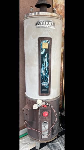 CANON Gas Water Heater— 35 Gallon. 0