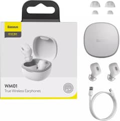 Baseus Wm01 / Wm02 Plus / Wm03 Encok Twin Wireless Earphones Original 0