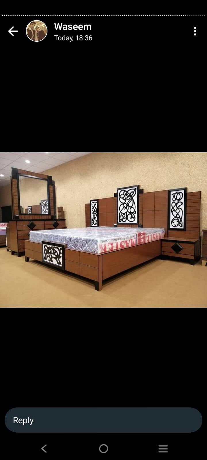 Double bed/bed dressing side table/bed/ Furniture Sale Wholesale Price 1