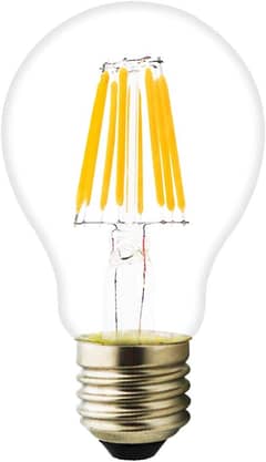 xin da xin A60 E27 Vintage Light Bulb, Non-Dimmable LED Lamp, 2700 K