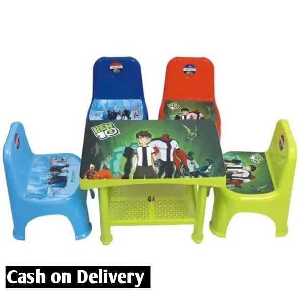 Kid's Study Table Set 1