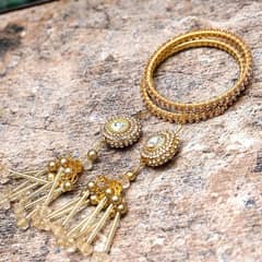 2 piece indian design kara bangle 0