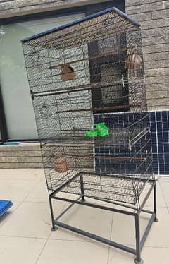 Cage for parrots