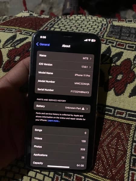 iphone 11pro. 64gb 3