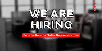 Female Sales Representative Remote 0