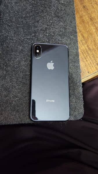 iphone Xs 64 gp dual PTA APPROVED with box cable charger 1