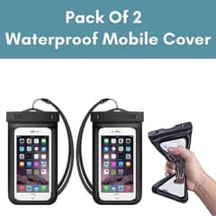 Waterproof Cover for Mobile - Pack
of 2