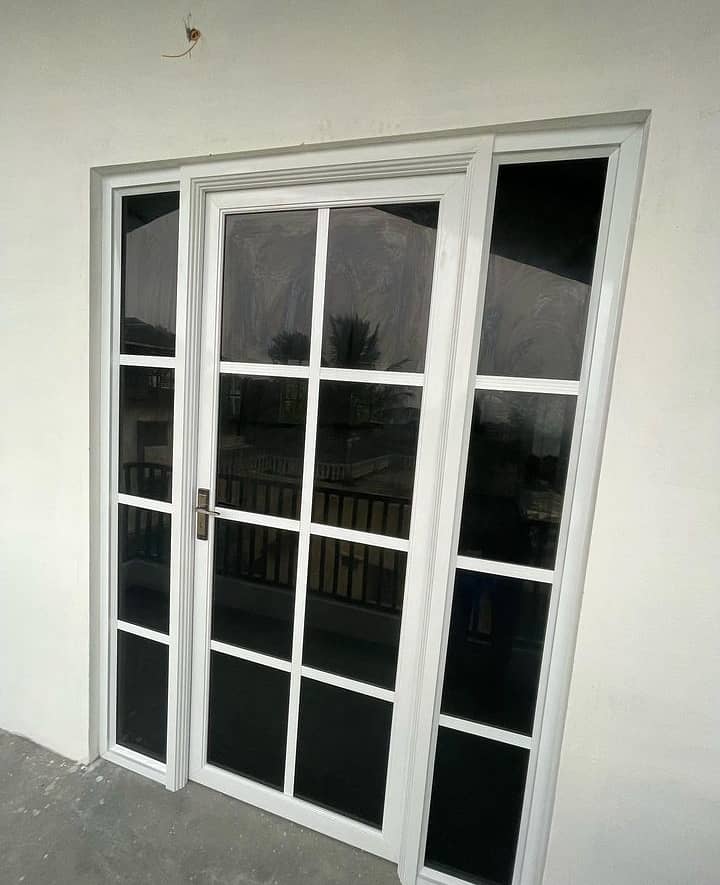 aluminium window/upvc door/glass work/partition/upvc window/cabine 4