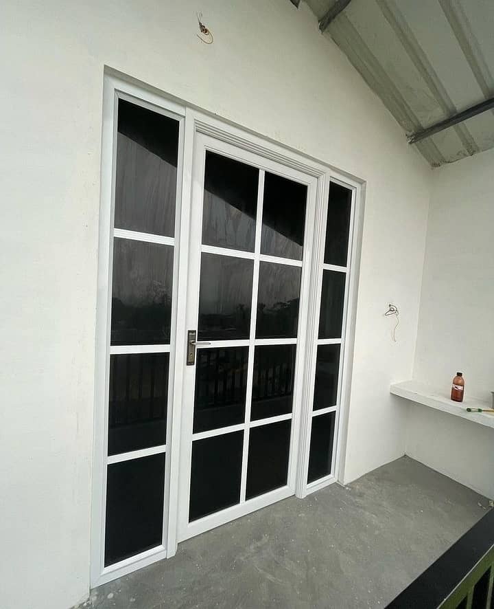 aluminium window/upvc door/glass work/partition/upvc window/cabine 5