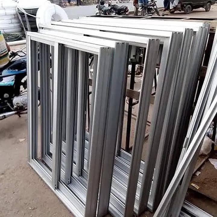 aluminium window/upvc door/glass work/partition/upvc window/cabine 0