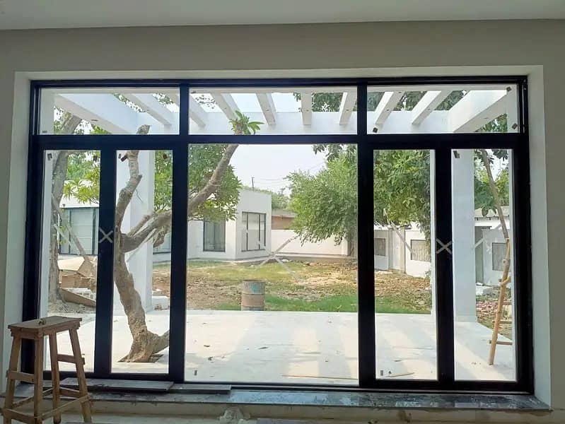 aluminium window/upvc door/glass work/partition/upvc window/cabine 1