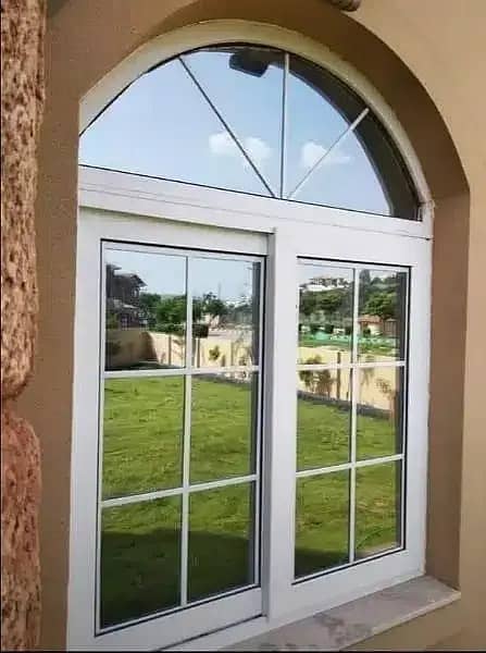 aluminium window/upvc door/glass work/partition/upvc window/cabine 17