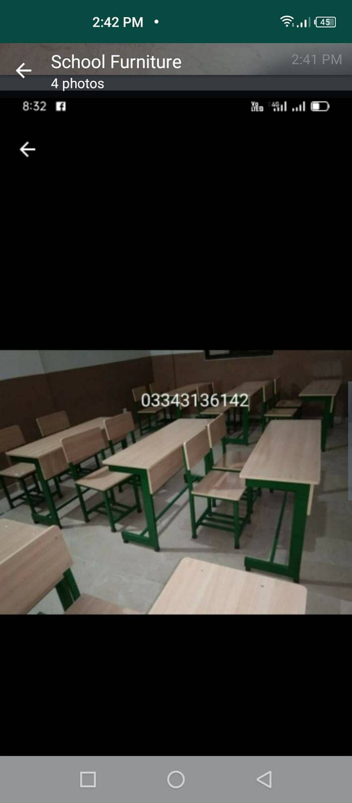 chairs/school chair/exam chair/chair table/kids school furniture 9