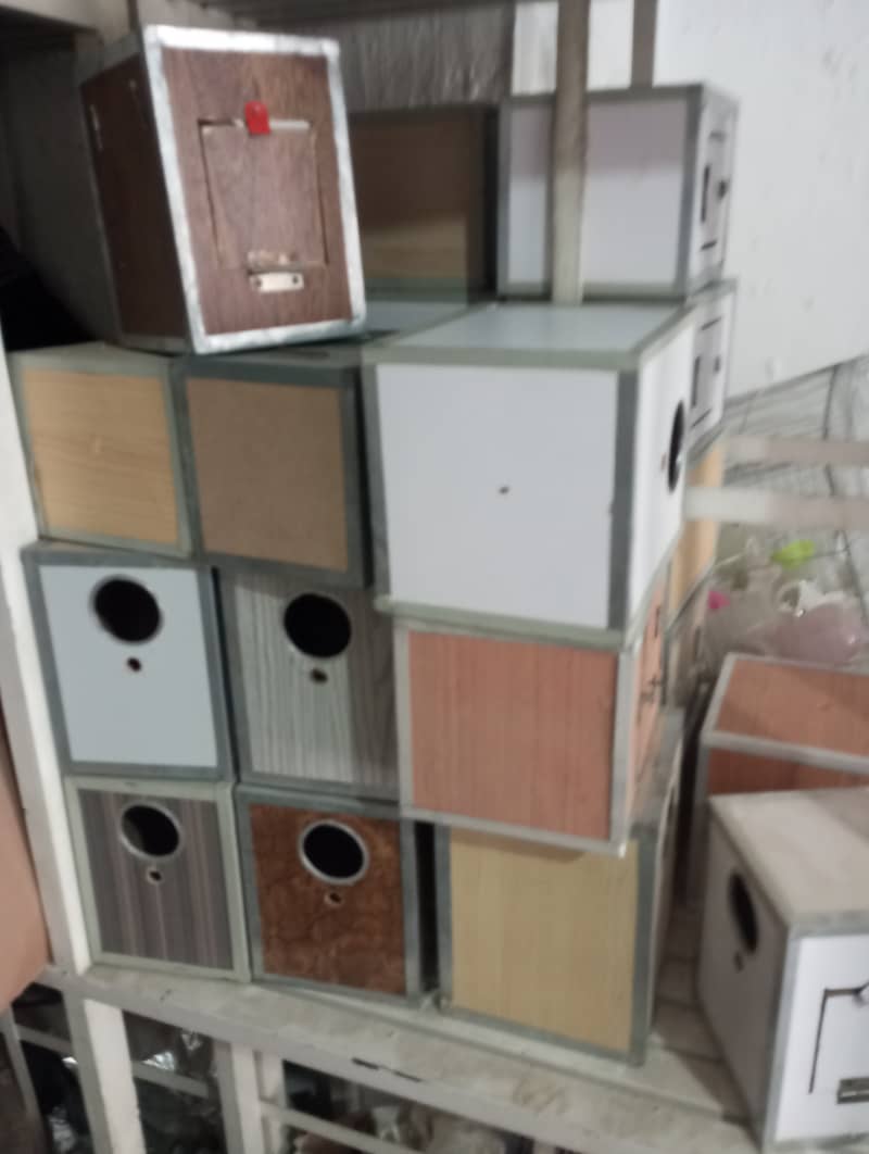 Some Birds Cages and breeding boxs 5