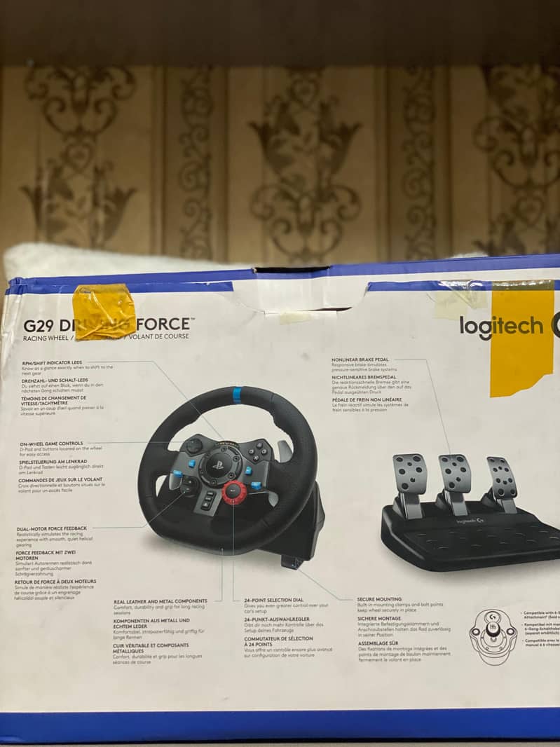 G29 DRIVING FORCE steering wheel in brand  newcondition 10