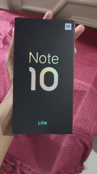 Xiaomi MI Note 10 Lite 8 128 Dual Pta Approved 7