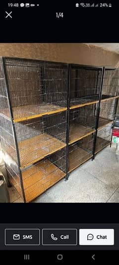 parrot finches cage