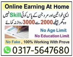 Online job at Home/Part Time/Data Entry/Typing/Assignments/Teaching