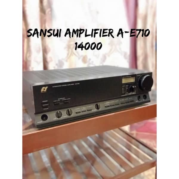 amplifier Equalizer pioneer Kenwood Sansui akai Luxman Sony Yamaha 11