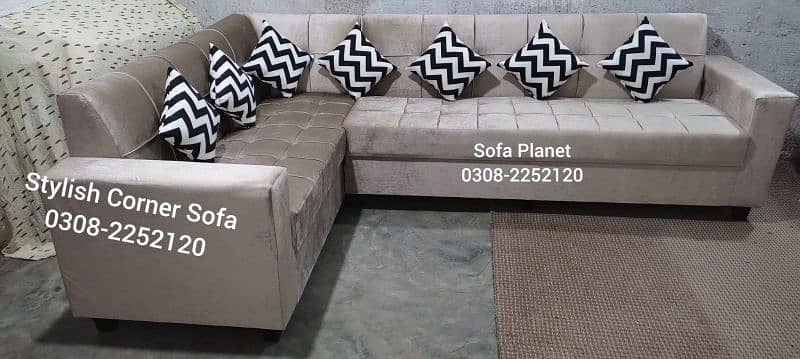 L Shaped Corner Sofa Set 5 Seater. Exculsive Discount Offer 2