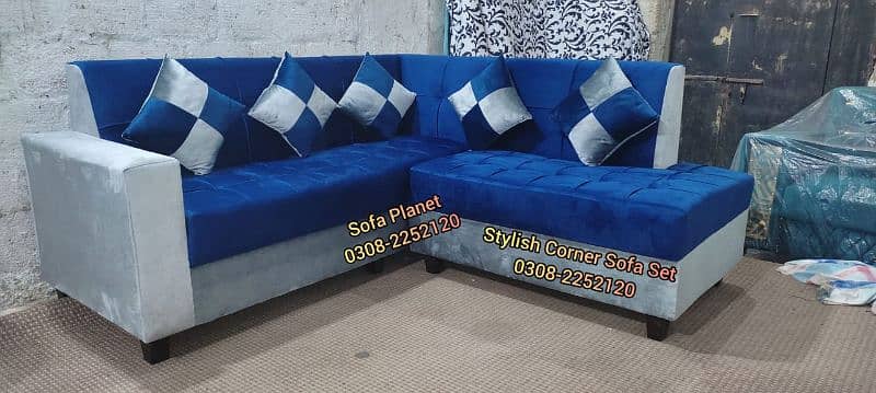 L Shaped Corner Sofa Set 5 Seater. Exculsive Discount Offer 10