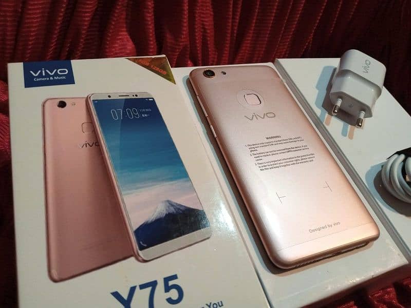 Vivo Y75 6gb/128gb PTA Approved O3355361156 5