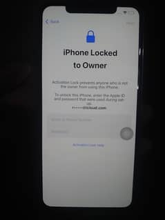 iPhone xsmax pta iCloud locked