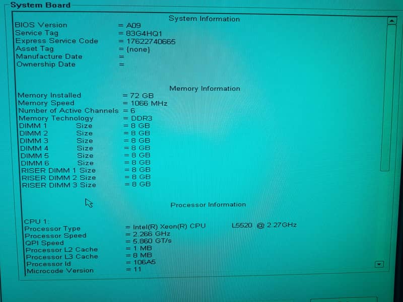 Gamming PC Dell T5500 For Sale 0