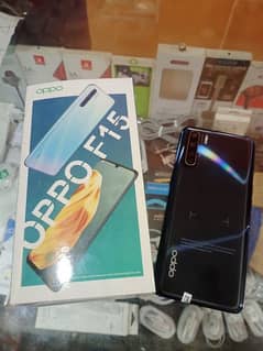 oppo F15 (8Gb/256Gb) ram full new with Box and charger 0