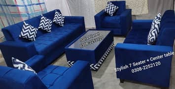 Sofa set 5 seater with 5 cushion free big sale till 30th September2024