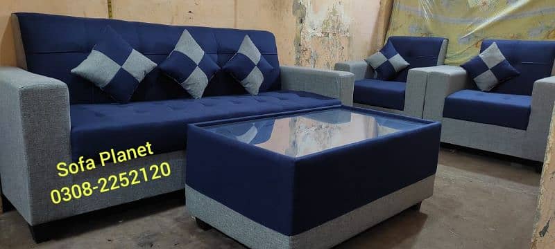 Sofa set 5 seater with 5 cushion free big sale till 10th September2024 4