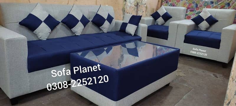 Sofa set 5 seater with 5 cushion free big sale till 10th September2024 10