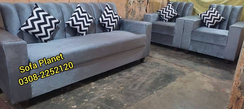 Sofa set 5 seater with 5 cushion free big sale till 10th September2024 15