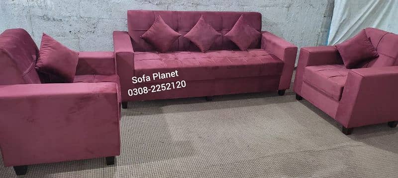 Sofa set 5 seater with 5 cushion free big sale till 10th September2024 18