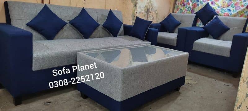 Sofa set 5 seater with 5 cushion free big sale till 10th September2024 19