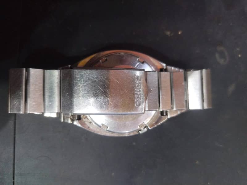 SEIKO 5 AUTOMATIC STAINLESS STEEL WATCH 1