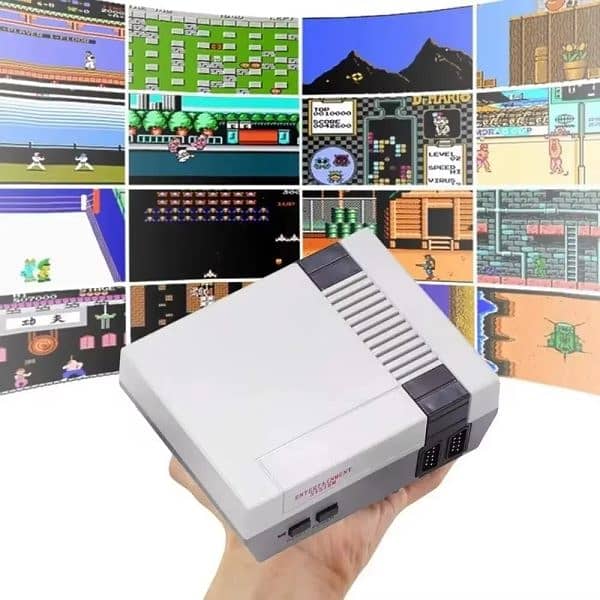 620 Classic Games Console with Dual Gamepads - Retro TV Gaming System 1