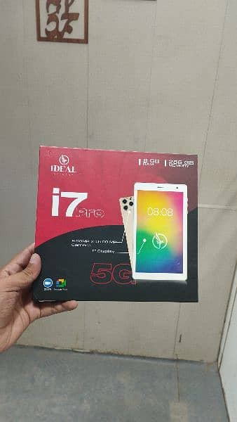 IDEAL i7 Tablet with box 10/10 1