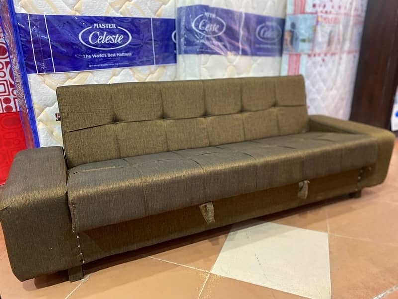 SOFA CUM BED (2in1)(sofa +bed)(Molty foam)(10 years warranty) 13