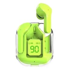 Bluetooth earbuds green