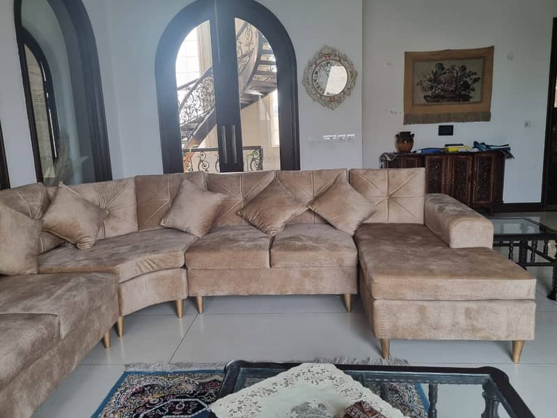 Brand new sofa with day bed for sale 1