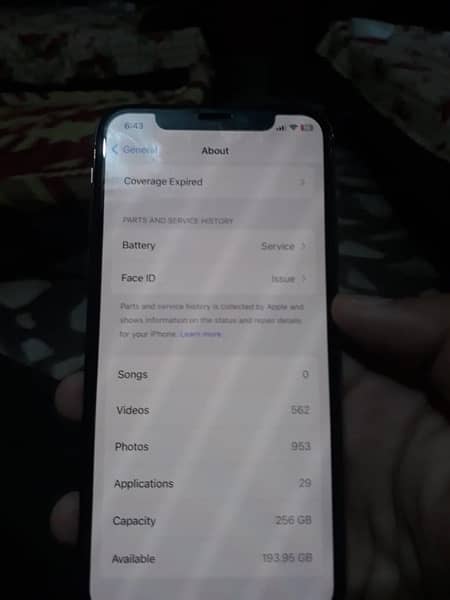 iphone xs 256 gb sim working 7