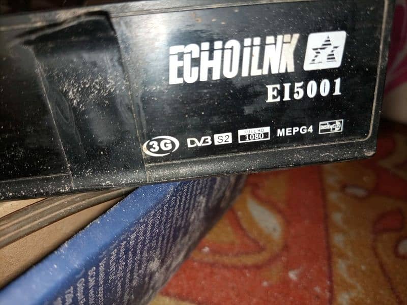 Philips 14 inches TV & Echoilnk Receiver & Dish 4