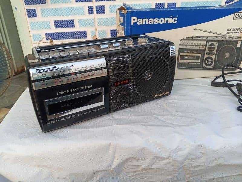 Radio tapercorder Panasonic 4 band 1