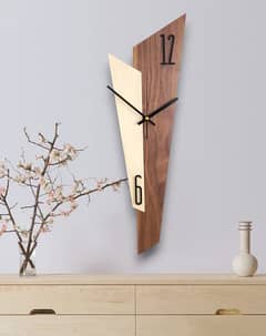 Wooden wall clock, Modern, Unique, Wall design