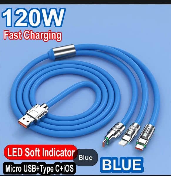 3 in 1 data cabel fast charging supported 2