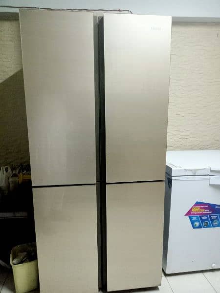 Haier 4 door fridge 0